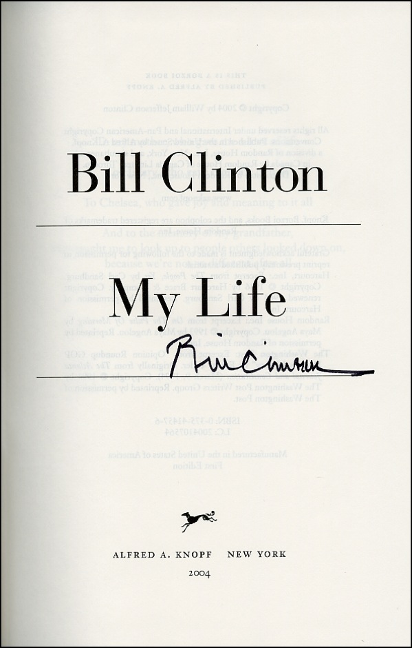 Lot #24 Bill Clinton