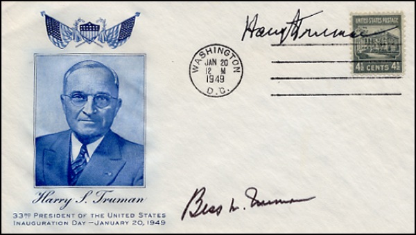 Lot #111 Harry and Bess Truman