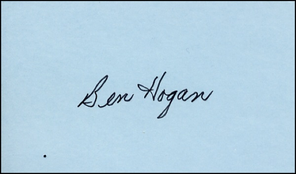 Lot #1906 Ben Hogan