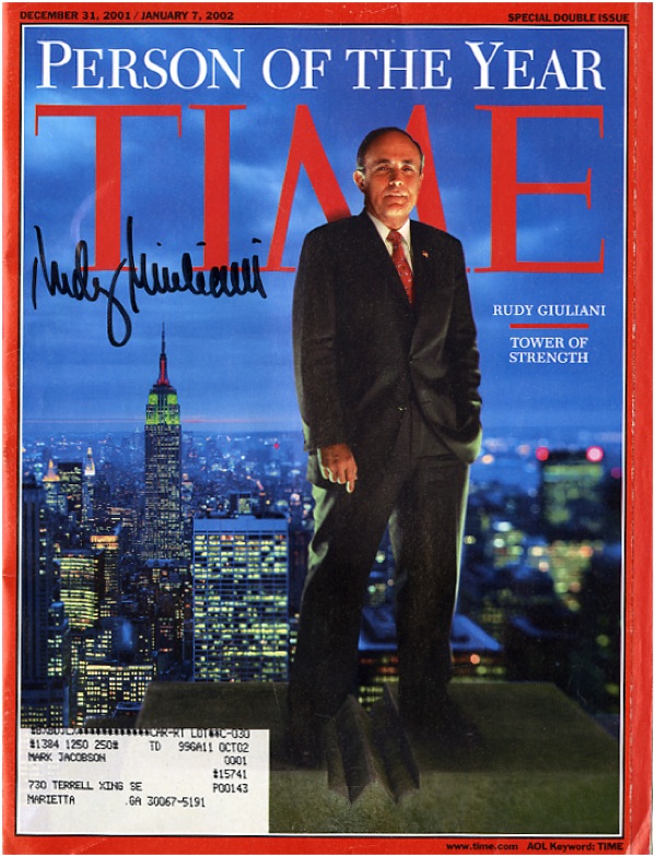 Lot #195 Rudy Giuliani