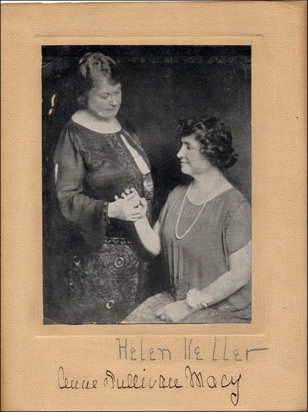 Lot #221 Helen Keller and Anne Sulivan