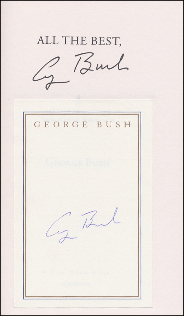 Lot #10 George and Barbara Bush