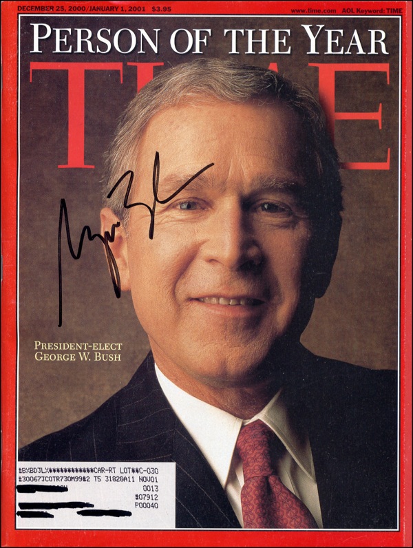 Lot #6 George W. Bush