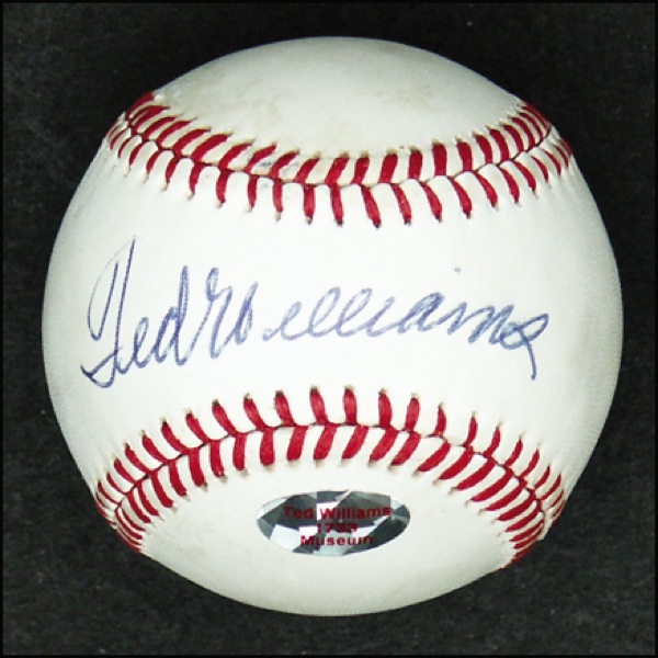 Lot #1645 Ted Williams