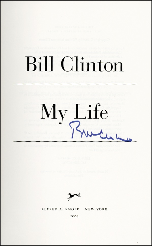 Lot #42 Bill Clinton