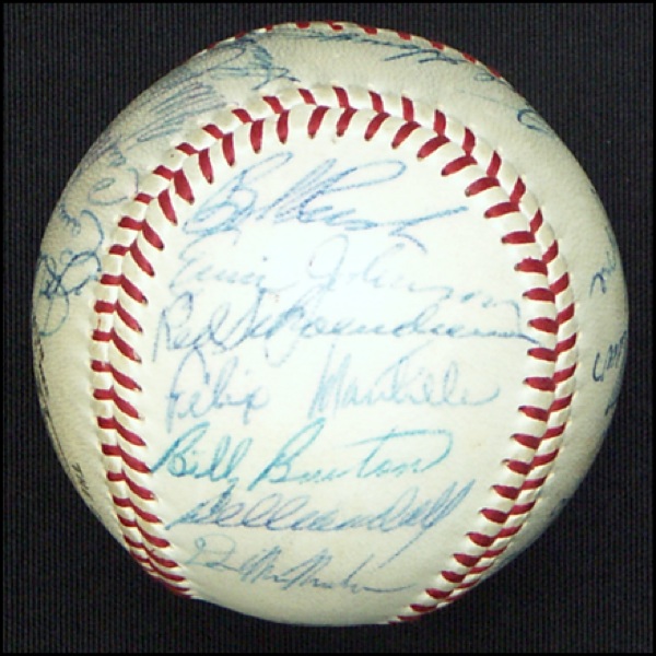 Lot Detail - 1958 Lew Burdette National League Champions Milwaukee