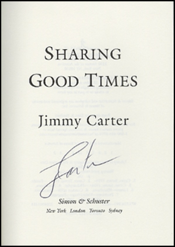 Lot #22 Jimmy Carter