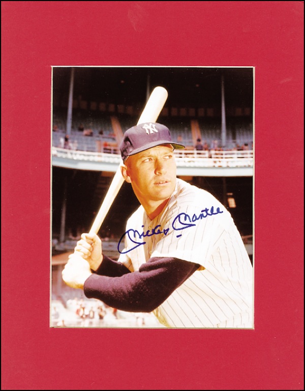 Lot #1572 Mickey Mantle