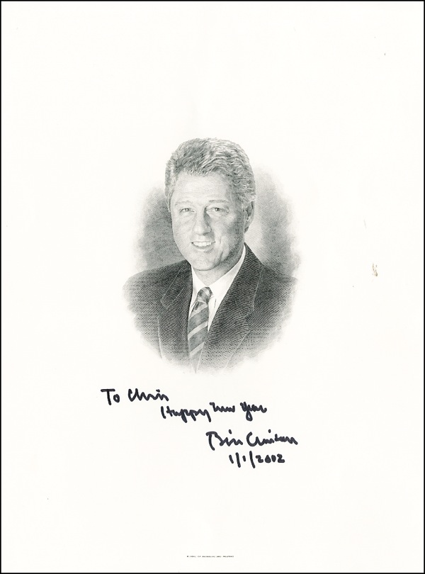 Lot #46 Bill Clinton