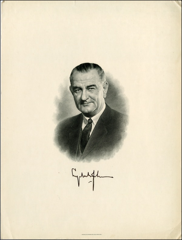 Lot #99 Lyndon B. Johnson