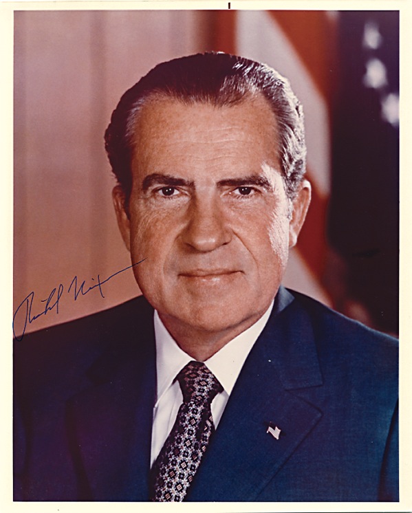 Lot #145 Richard Nixon
