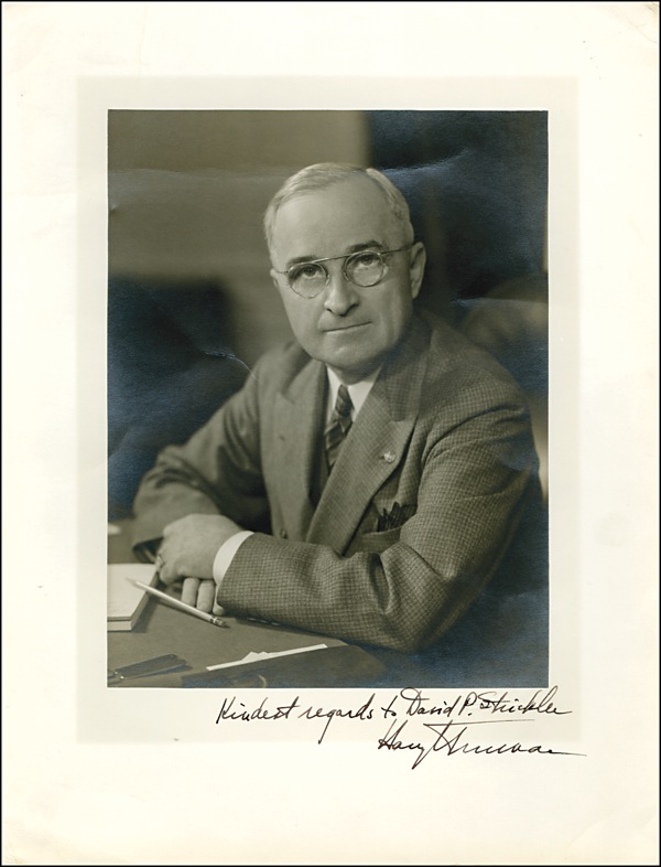 Lot #208 Harry S. Truman