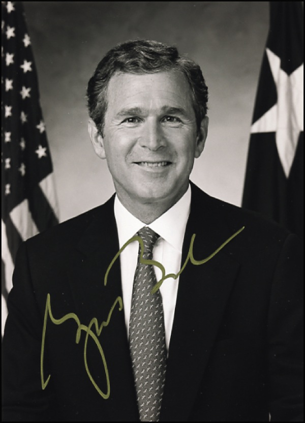 Lot #21 George W. Bush