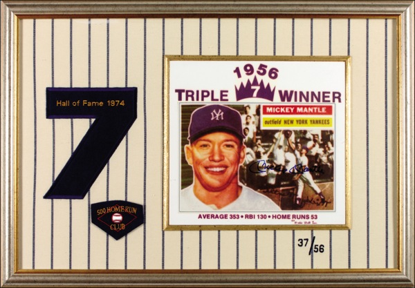 Lot #1398 Mickey Mantle