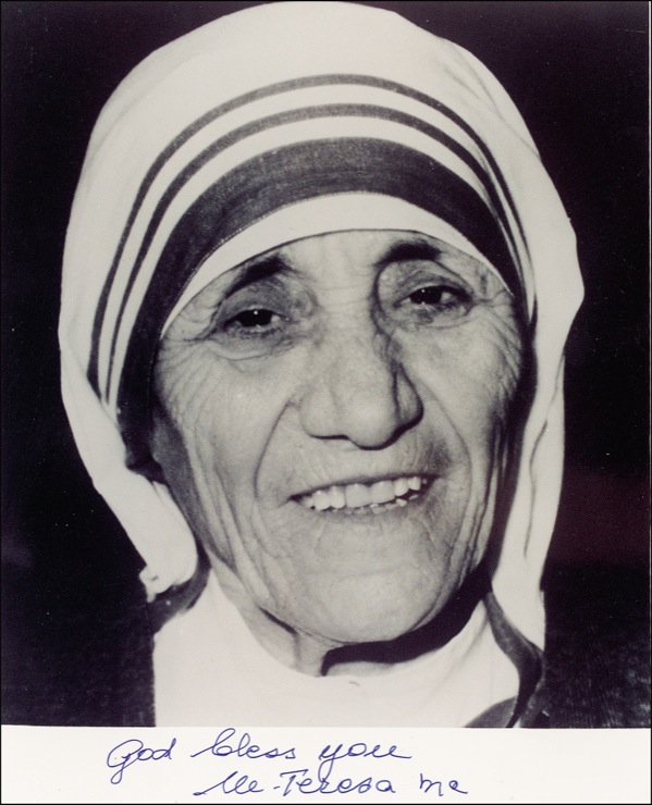 Lot #211 Mother Teresa