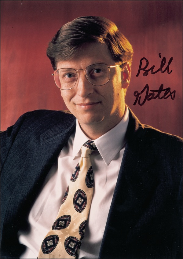 Lot #219 Bill Gates