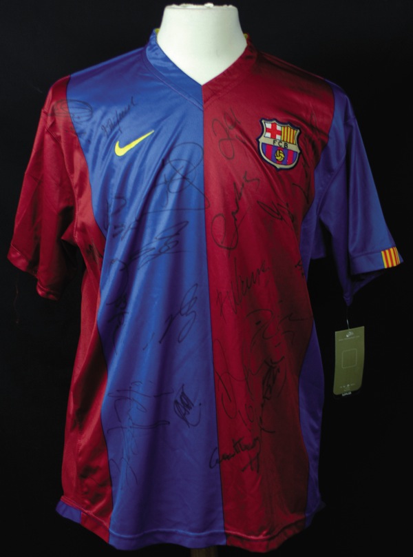 Lot #1526 Soccer: FC Barcelona