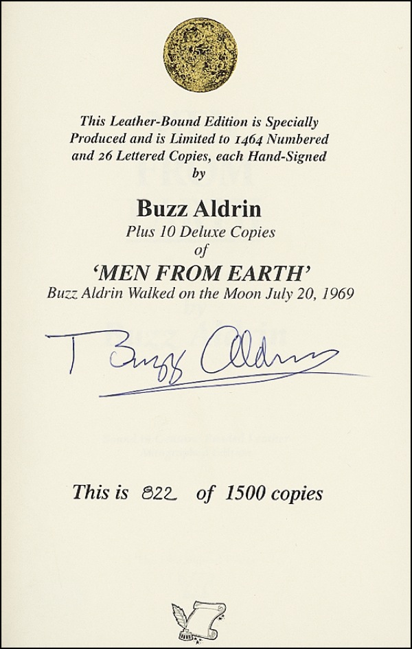 Lot #332 Buzz Aldrin