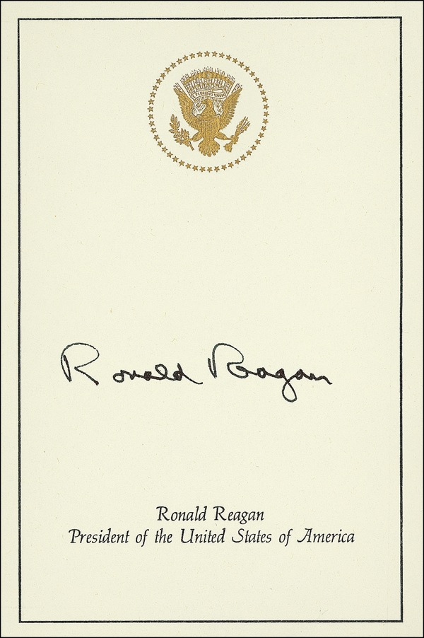 Lot #98 Ronald Reagan