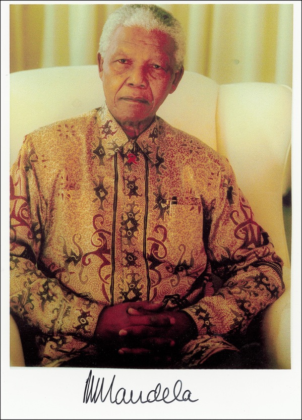 Lot #202 Nelson Mandela