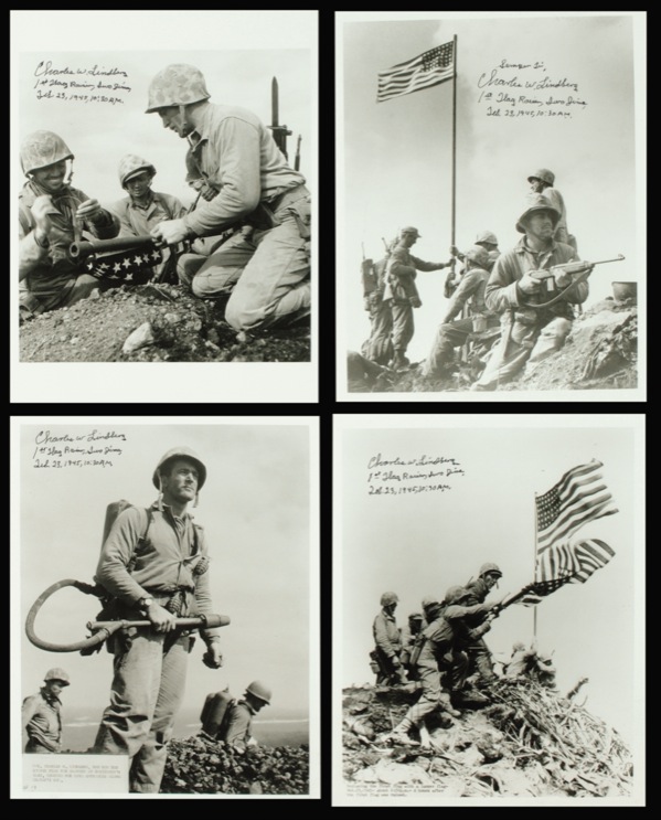 Lot #290 Iwo Jima: Lindberg, Charles