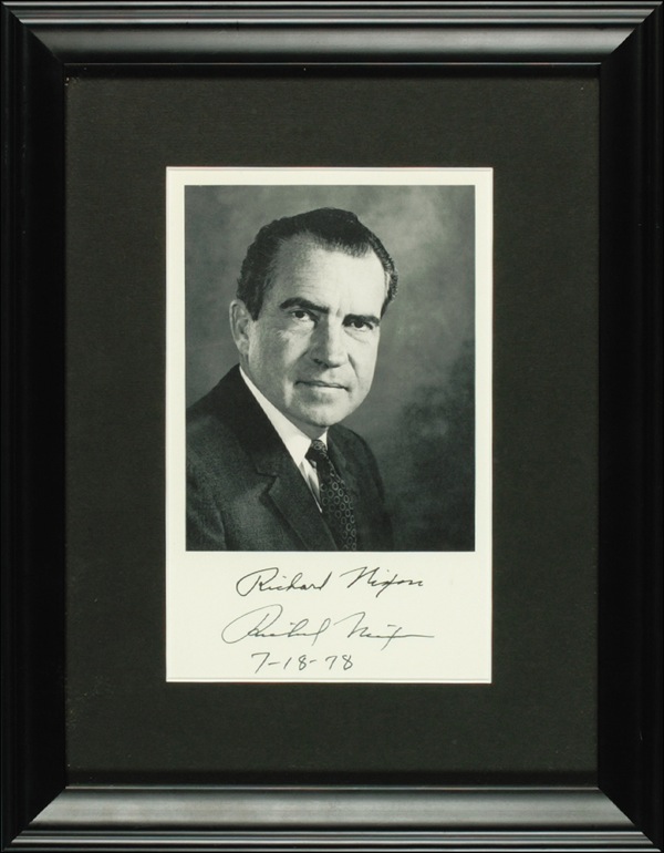 Lot #93 Richard Nixon