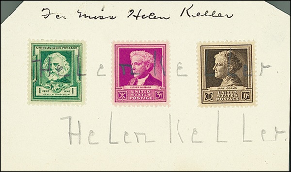 Lot #192 Helen Keller