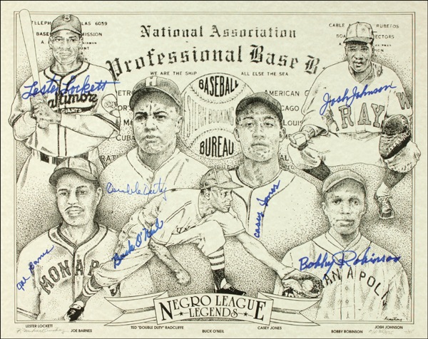 Lot #1331 Baseball: Negro League