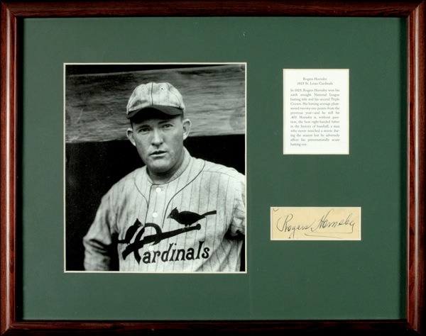Lot #1444 Rogers Hornsby