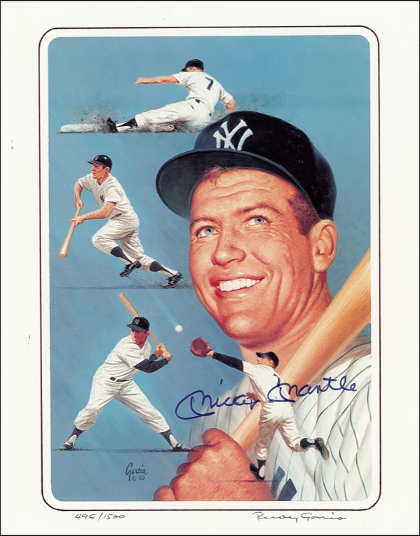 Lot #1410 Mickey Mantle