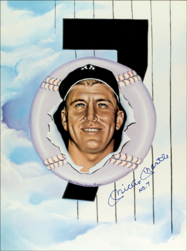Lot #1412 Mickey Mantle