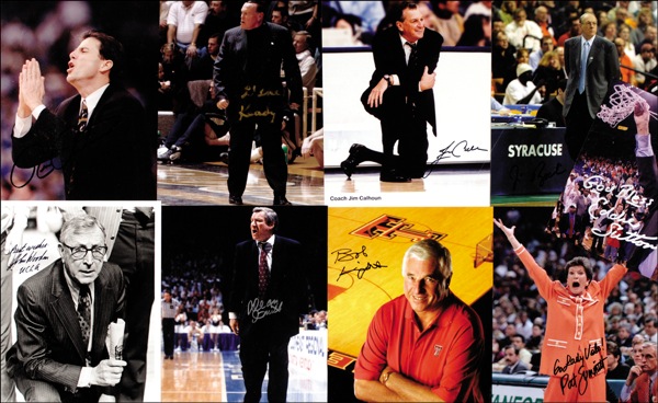Lot #1334 College Basketball Coaches