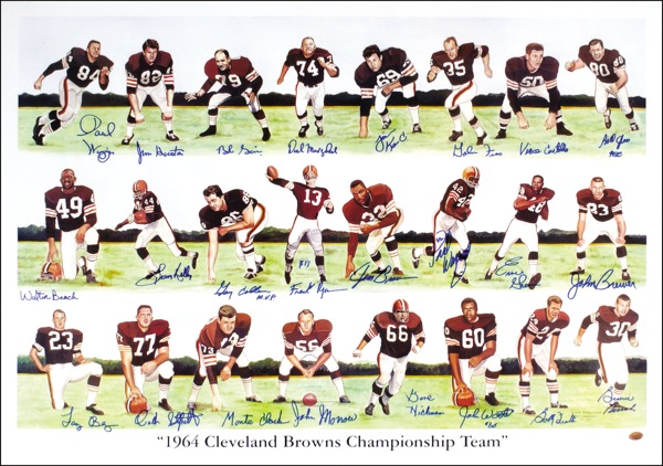 Lot #1328 Cleveland Browns