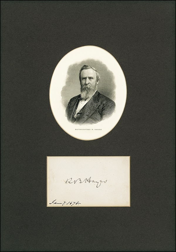 Lot #79 Rutherford B. Hayes