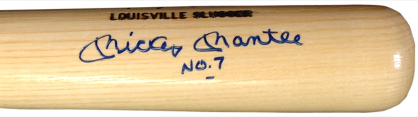 Lot #1413 Mickey Mantle