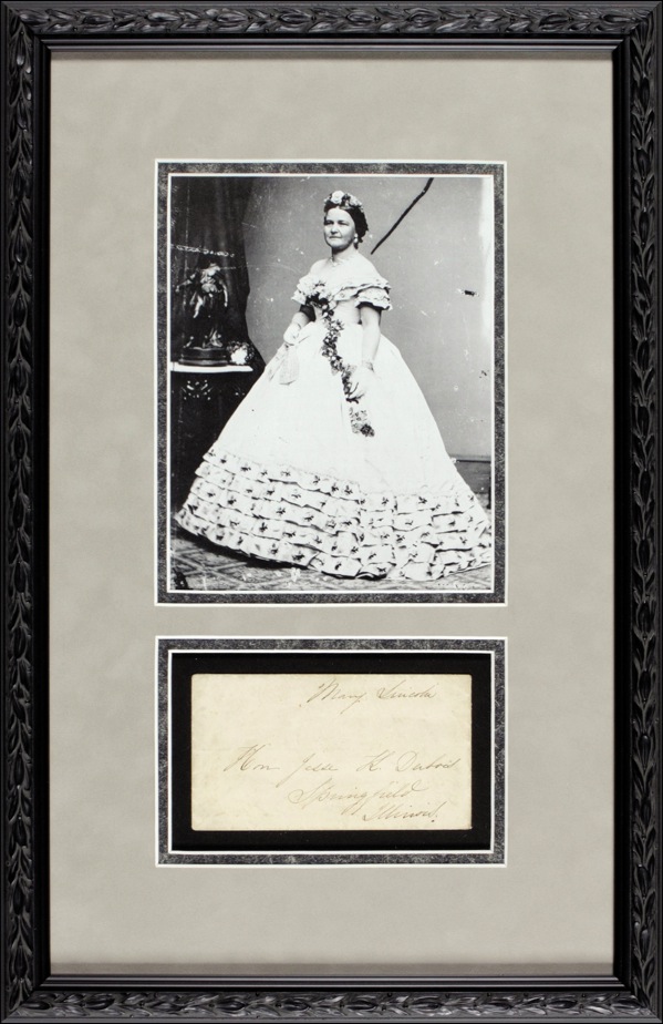 Lot #109 Mary Todd Lincoln