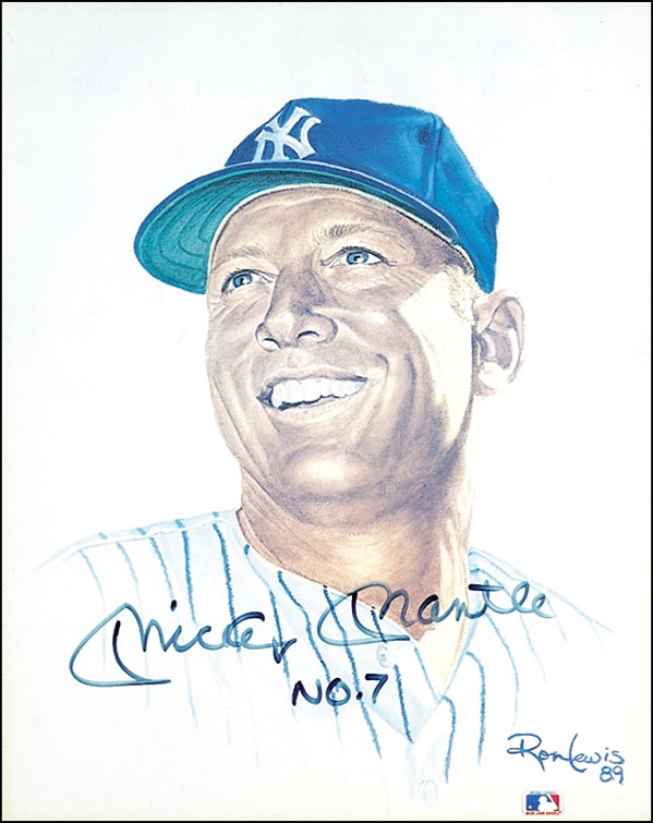 Lot #1415 Mickey Mantle