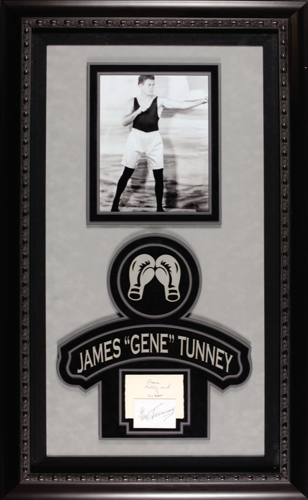 Lot #1528 Gene Tunney