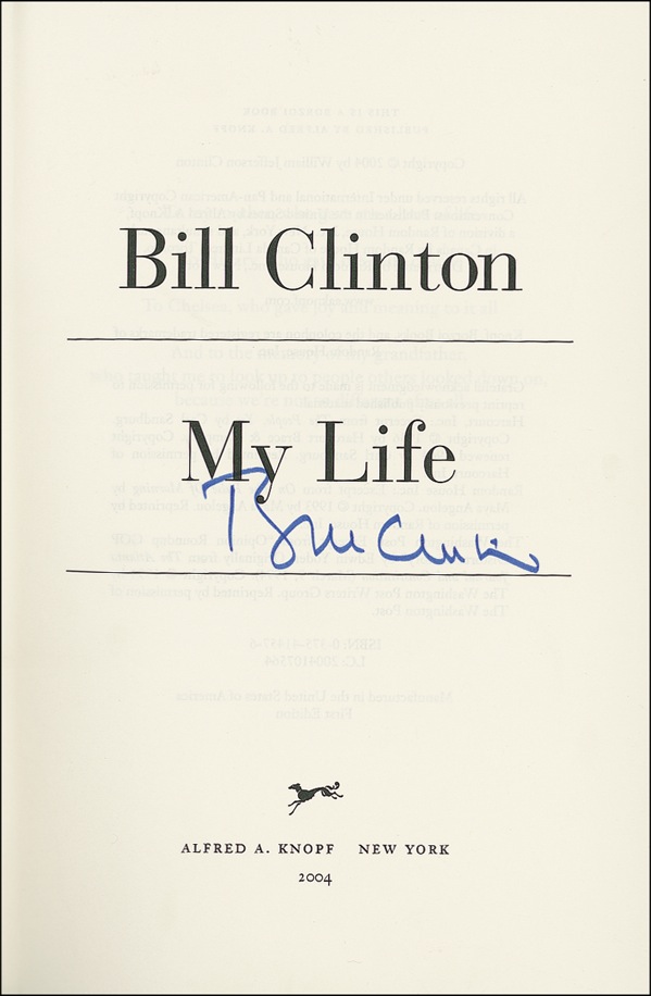 Lot #30 Bill Clinton