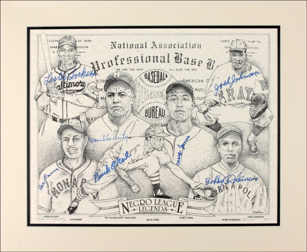 Lot #1339 Baseball: Negro League