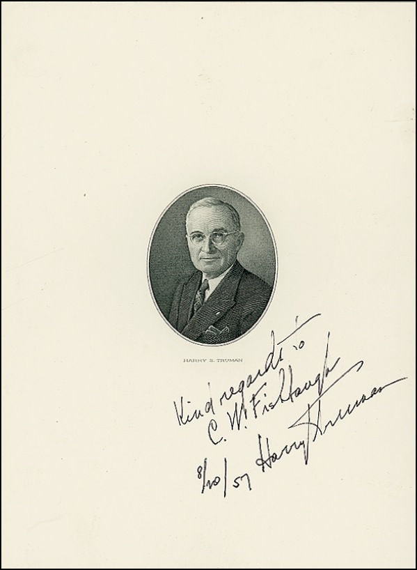 Lot #150 Harry S. Truman