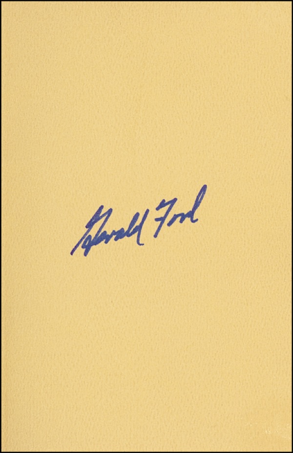 Lot #48 Gerald Ford