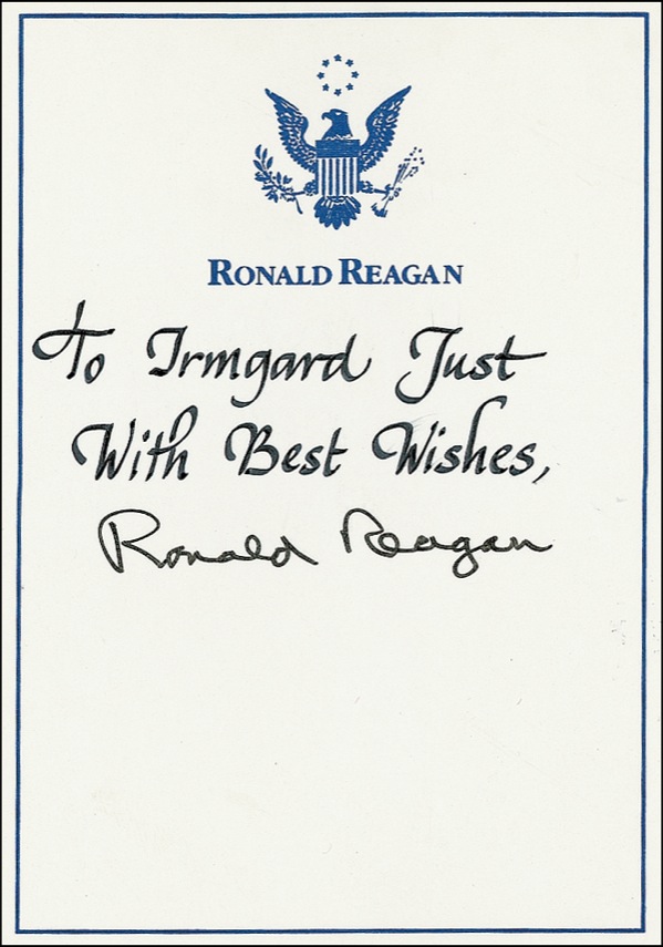 Lot #122 Ronald Reagan