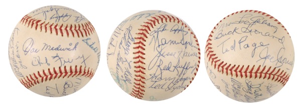Lot #1336 Baseball Hall of Famers