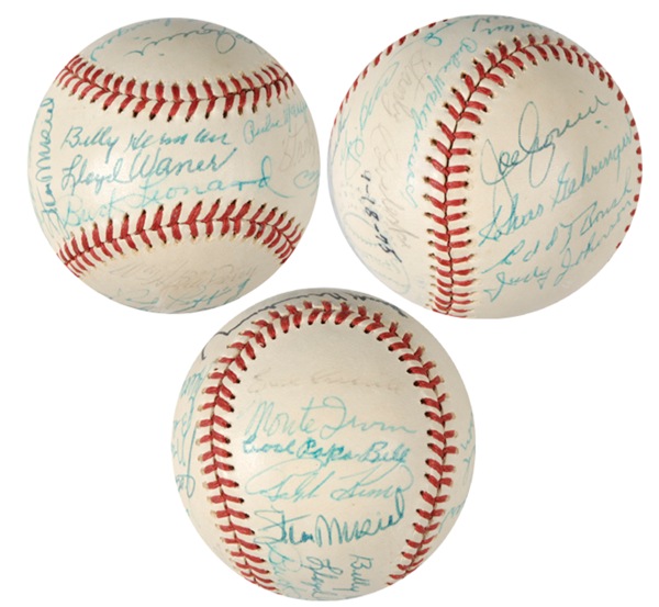 Lot #1338 Baseball Hall of Famers
