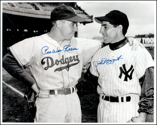 Lot #1494 Phil Rizzuto and Pee Wee Reese