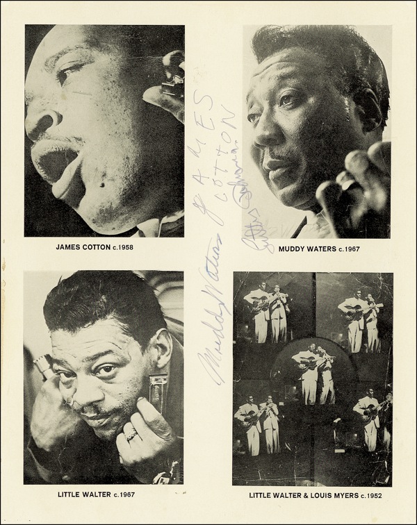 Lot #481  Blues Artists: Muddy Waters and Others