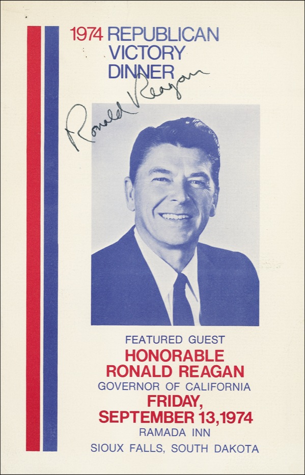 Lot #115 Ronald Reagan