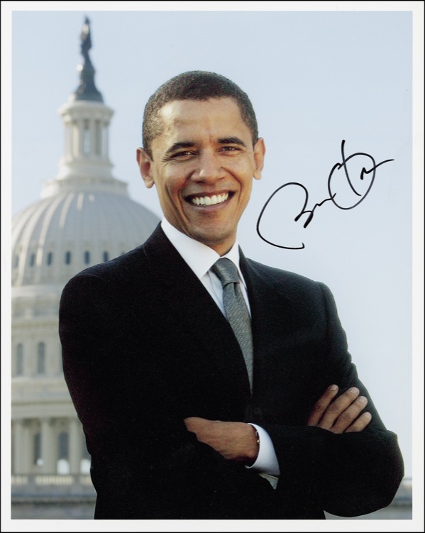 Lot #280 Barack Obama