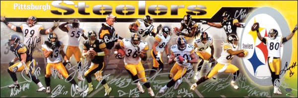 Lot #1481 Pittsburgh Steelers